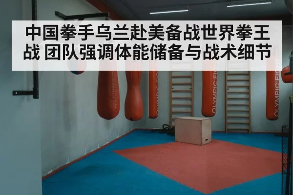 中国拳手乌兰赴美备战世界拳王战 团队强调体能储备与战术细节