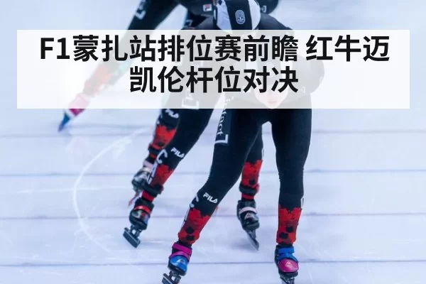F1蒙扎站排位赛前瞻 红牛迈凯伦杆位对决